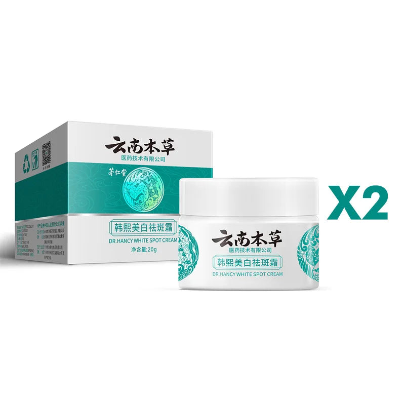 [COMBO SALE] Whitening Spot Lightening Cream Yunnan Herbal Freckle - Made By Japanese